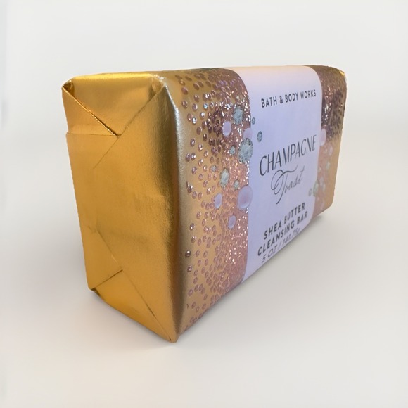Bath & Body Works - Champagne Toast - Shea Butter Cleansing Bar 5‎ oz Body Soap - Picture 3 of 3